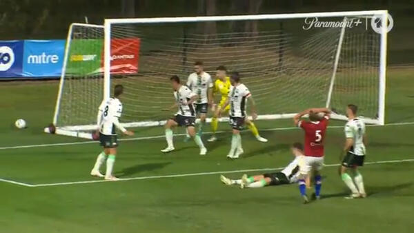 CHANCE: Somehow the Gold Coast Knights don't score