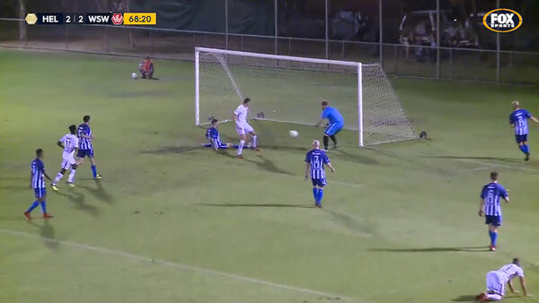 Full-time highlights: Hellenic AC 3-4 Western Sydney Wanderers FC