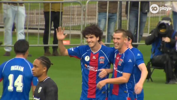 GOAL: The Jets off and flying towards the quarters | Newcastle Jets v Macarthur FC | Australia Cup 2024 Round of 16