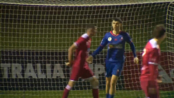 GOAL: Pengelly poaches Lions equaliser | Perth Redstar v Lions FC | Australia Cup 2024 Round of 32