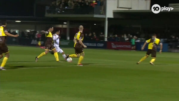 GOAL: Velupillay just unstoppable | Lambton Jaffas v Melbourne Victory | Australia Cup 2024 Round of 32
