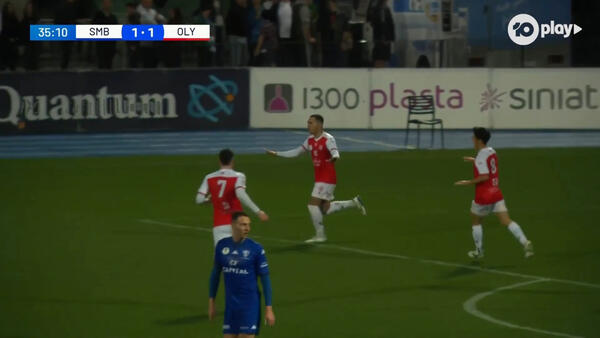 GOAL: Olympic make it all square | South Melbourne v Olympic FC | Australia Cup 2024 Round of 16