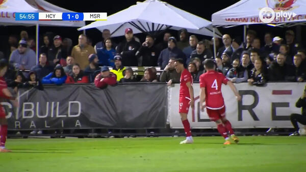 GOAL: Hume City take the lead with their lefty-magician | Hume City v Melbourne Srbija | Australia Cup 2024 Round of 16