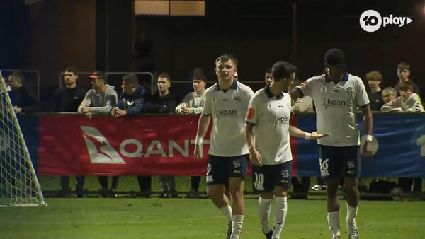 GOAL: Carl Veart's men running away with it | Olympic Kingsway v Adelaide United | Australia Cup 2024 Round of 16