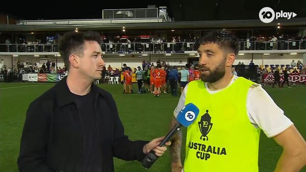 Brandon Borrello: We've all bought into Stajcic's way of football | Interview | Australia Cup 2024 Round of 16