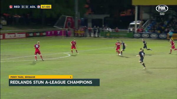 Redlands stun A-League champions