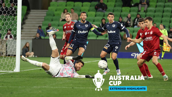 Melbourne Victory v Adelaide United | Extended Highlights | Australia Cup 2024 Semi Finals