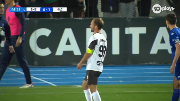 RED CARD: Second yellow sees Germain sent from the field