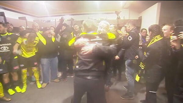 Heidelberg celebrate win over Glory
