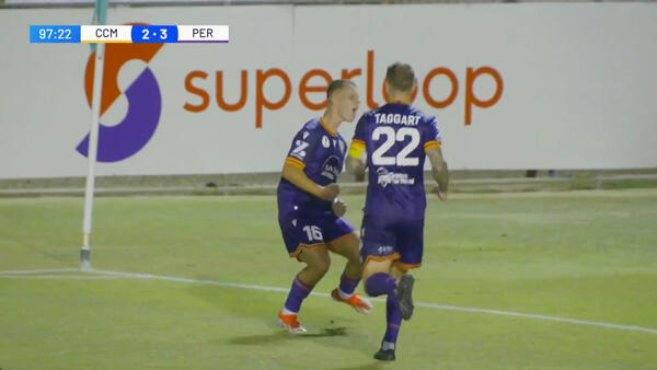 GOAL: Bugarija completes the comeback for Perth | Hahn Australia Cup Playoffs