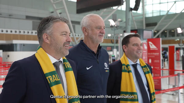 Football Australia renews partnership with Qantas