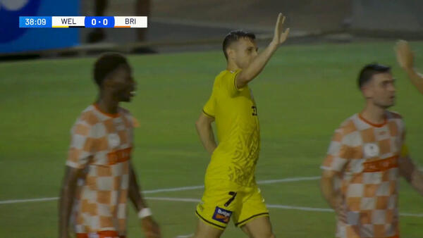 GOAL: Wellington strike first in Darwin | Hahn Australia Cup Playoffs