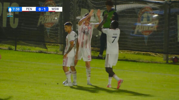 GOAL: Kraev kick starts the action | Hahn Australia Cup 2025