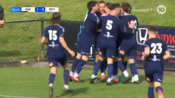 GOAL: Connor Hampson's early strike stuns City