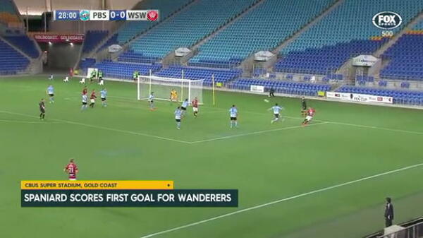 Spaniard opens Wanderers account in FFA Cup