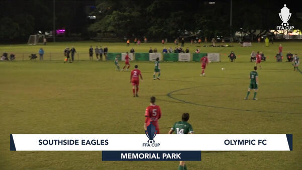 Match Highlights | Southside Eagles v Olympic FC | FFA Cup 2021 Preliminary Rounds | Queensland