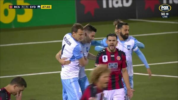 Warland header puts Sydney in front