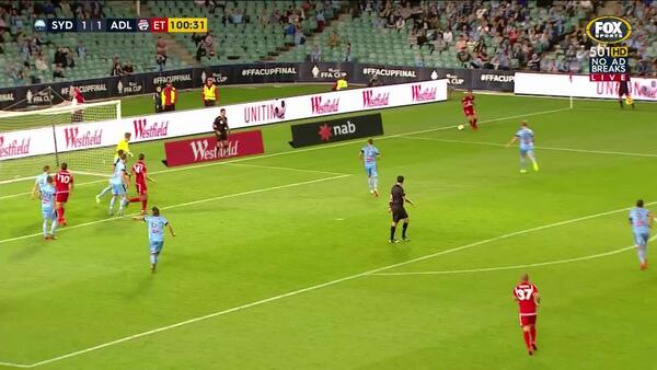 Adelaide come close twice in extra time