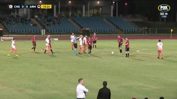 Armadale go a man down