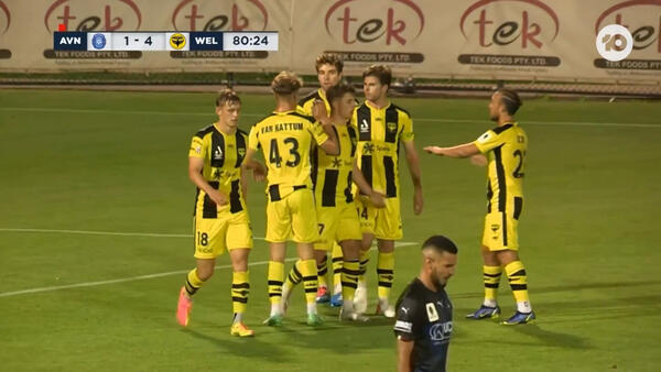 GOAL: Prso settles it for Wellington | FFA Cup | Avondale FC v Wellington Phoenix