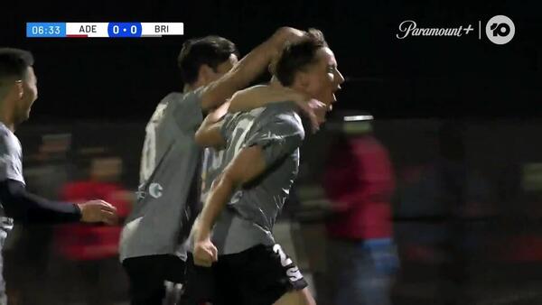 GOAL: O'Shea screamer puts Brisbane Roar ahead