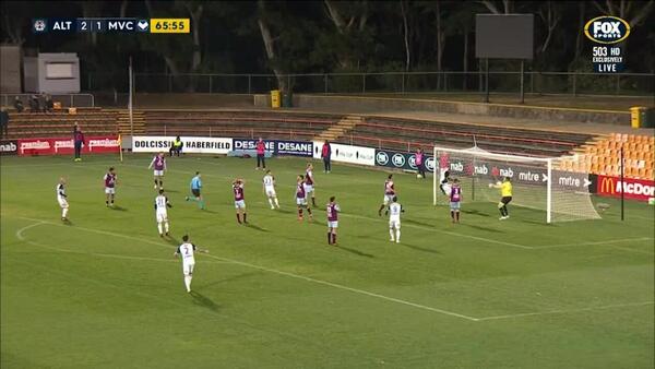 Melbourne Victory draw level through Kenny Athiu