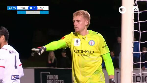 SAVE: Newcastle Olympic starting to trouble Glover