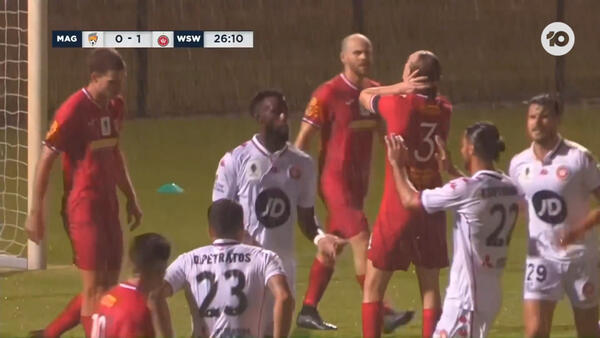 GOAL: Ibini - Wanderers open the scoring against the Magic | FFA Cup
