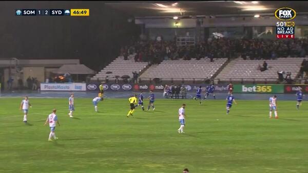 NAB Golden Goal: South Melbourne strike against Sydney FC