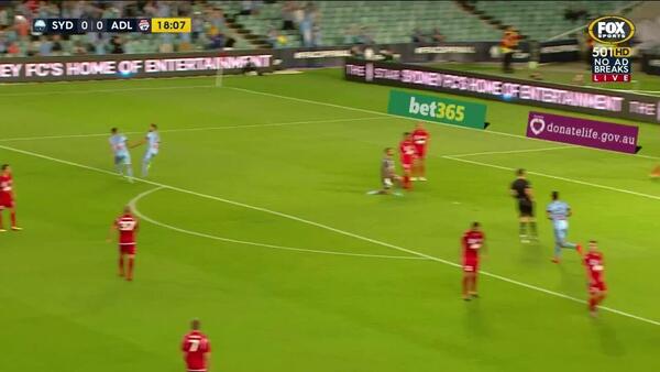 Sydney FC open scoring