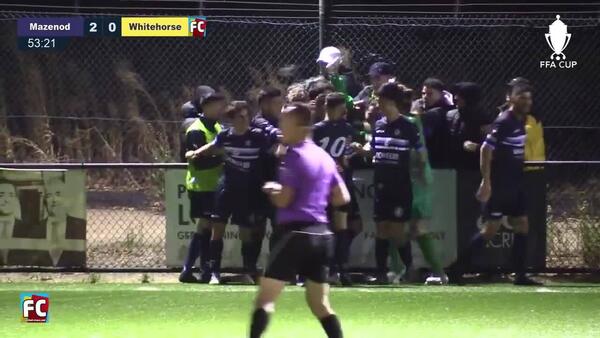Match highlights | Whitehorse United v Mazenod FC | FFA Cup 2021 Preliminary Rounds | Victoria