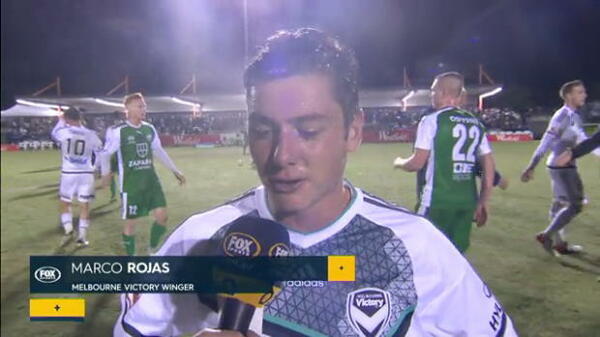 Rojas pleased with FFA Cup showing