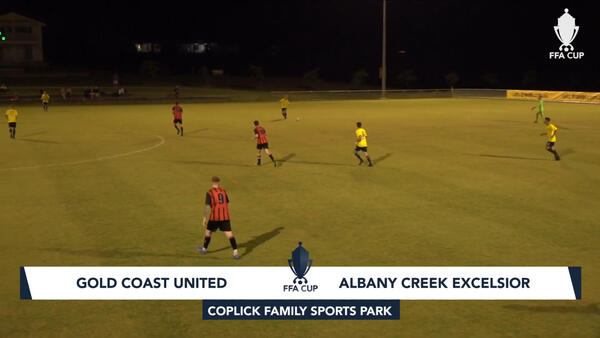 Match Highlights | Gold Coast United v Albany Creek Excelsior FC | FFA Cup 2021 Preliminary Rounds | Queensland