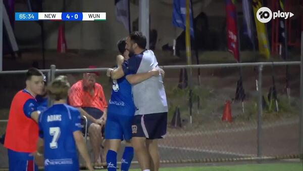 GOAL: Thomas Aquilina grabs a brace for the Jets