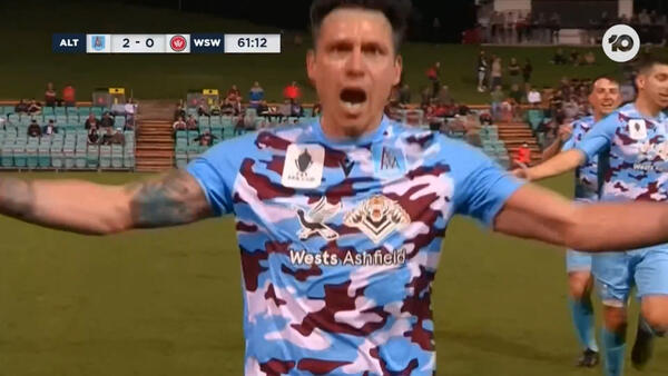 GOAL: Diaz screamer doubles APIA's lead