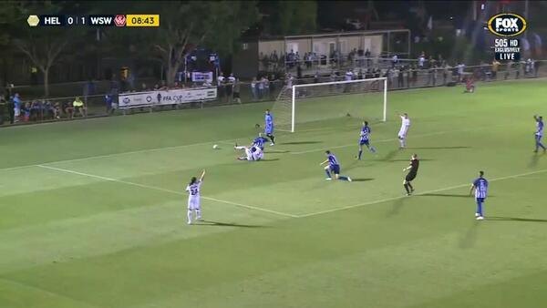 Wanderers go two up early on against Hellenic