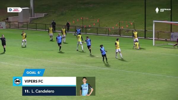 Australia Cup Qualifying Final Highlights: Vipers FC vs Modbury Jets