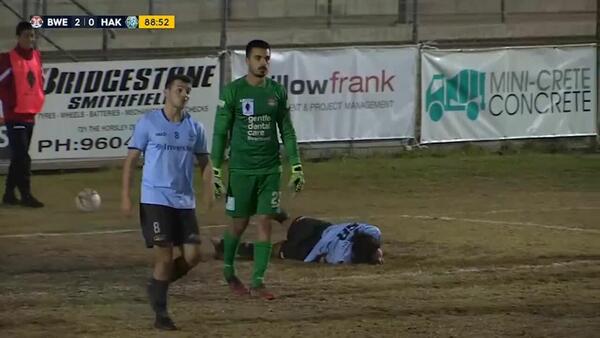 Stamatellis scores consolation penalty