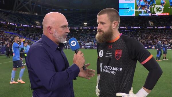 Redmayne: We were lucky to be in it after the first-half | Interview | Australia Cup Final 2023