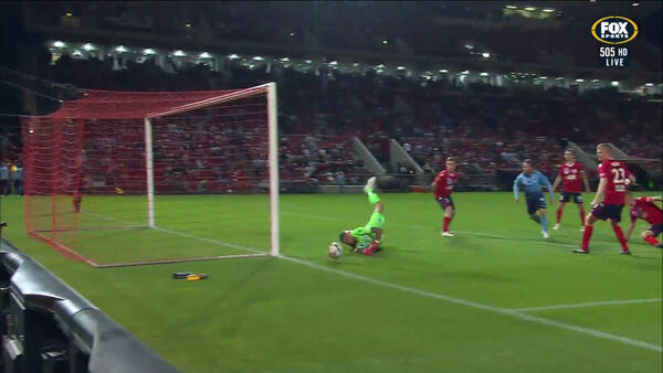 Paul Izzo saves the day for the Reds