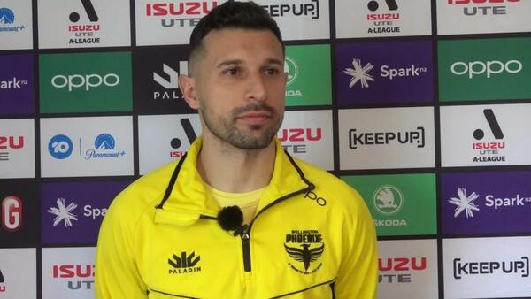 Kosta Barbarouses | Press Conference | Devonport City Strikers v Wellington Phoenix