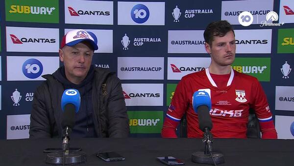 Sydney United 58 FC | Miro Vlastelica & Adrian Vlastelica Press Conference | Australia Cup Final