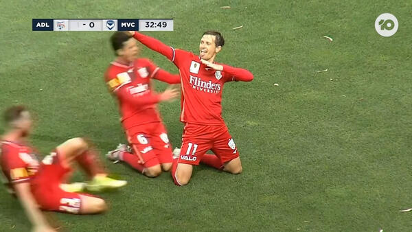 GOAL: Goodwin - Reds go in front in the quarter-final