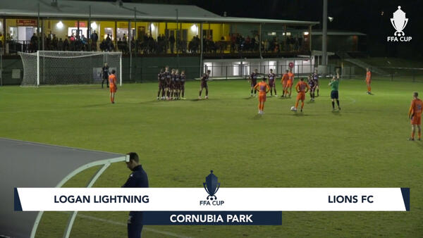 Match Highlights | Logan Lightning v Lions FC | FFA Cup 2021 Preliminary Rounds | Queensland
