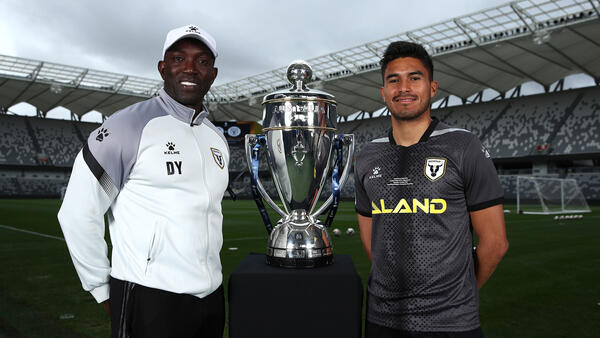 Dwight Yorke & Ulises Davila | Pre-match Press Conference | Australia Cup Final 2022