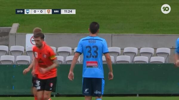 CHANCE: Wood – Sydney go close to finding the opener | FFA Cup