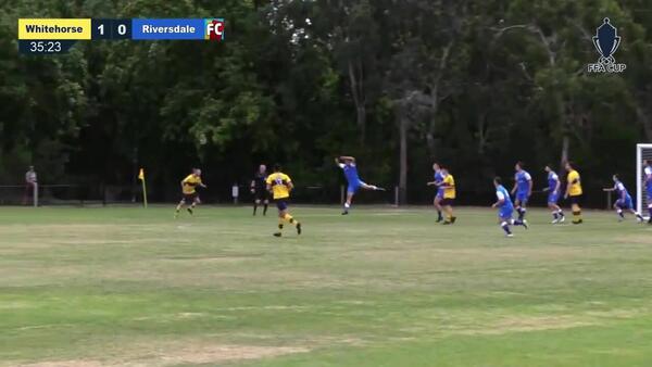 Match highlights | Whitehorse United v Riversdale | FFA Cup 2021 Preliminary Rounds | Victoria