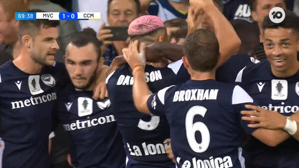 GOAL: Davidson - A stunning set-piece breaks the deadlock | FFA Cup 