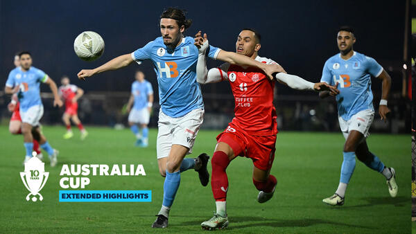 Olympic v APIA Leichhardt | Extended Highlights | Australia Cup 2024 Round of 32