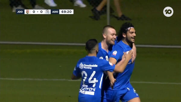 GOAL: Pounendis - Olympic break the deadlock